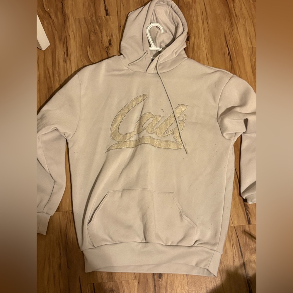 White Cal hoodie